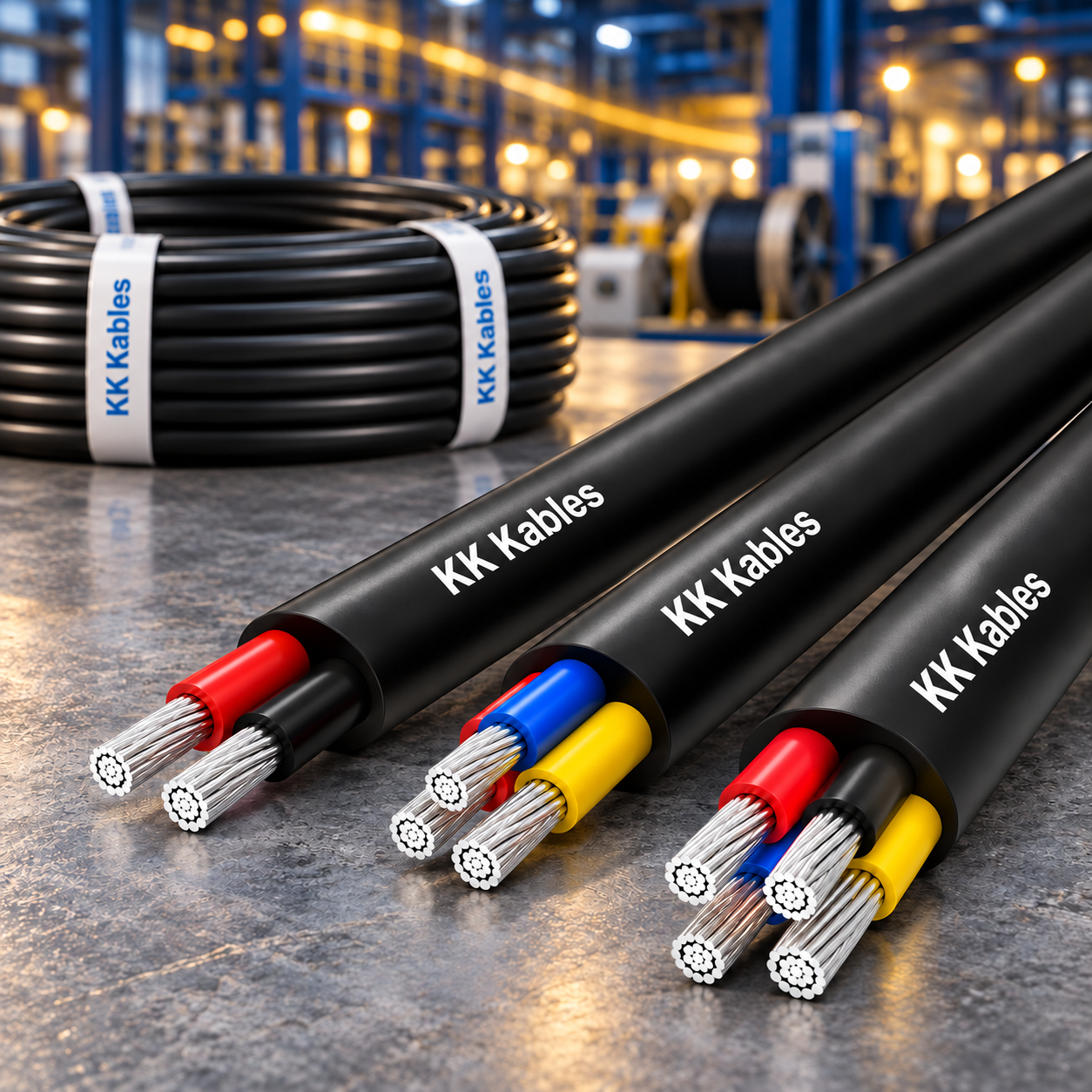 KK Kables Aluminium Conductor Cable