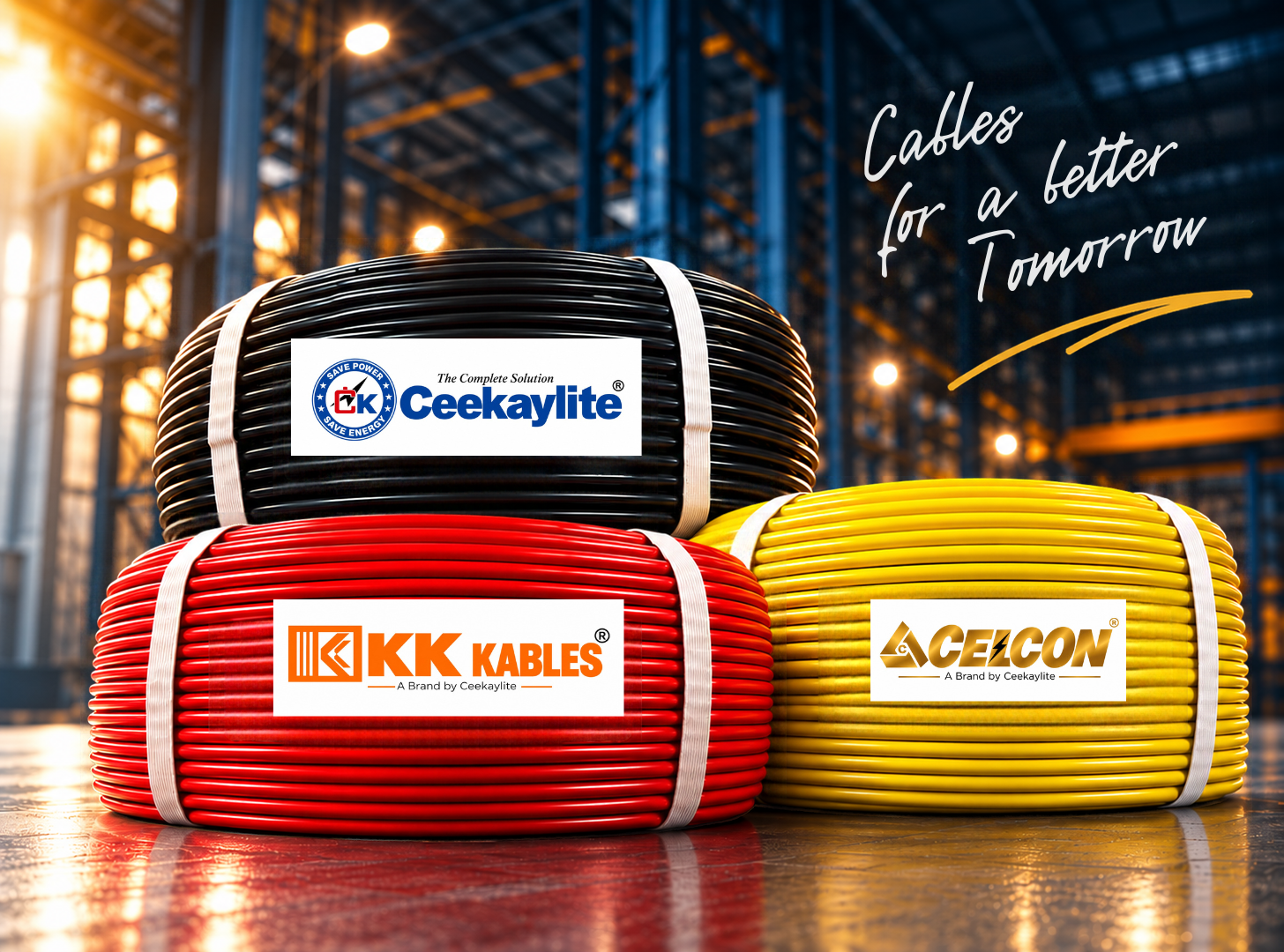 Ceekaylite, KK Kables and Celcon cable products